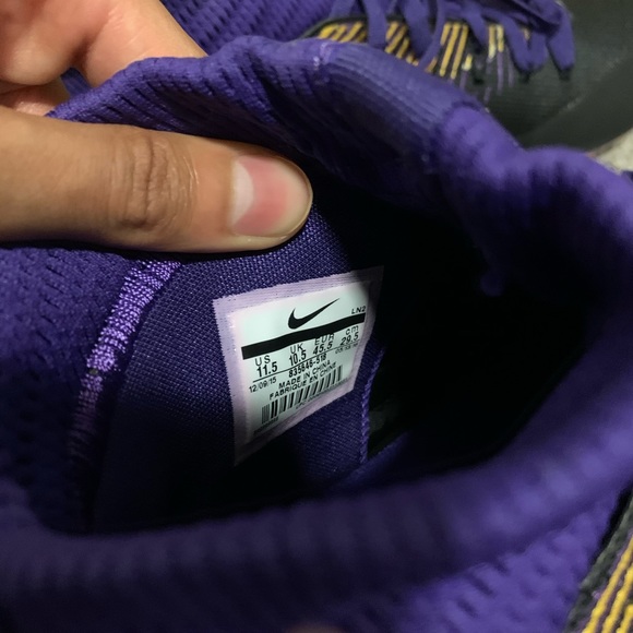 NIKE VAPOR UNTOUCHABLE 2 LSU Vikings Sz 11.5 - Picture 7 of 7